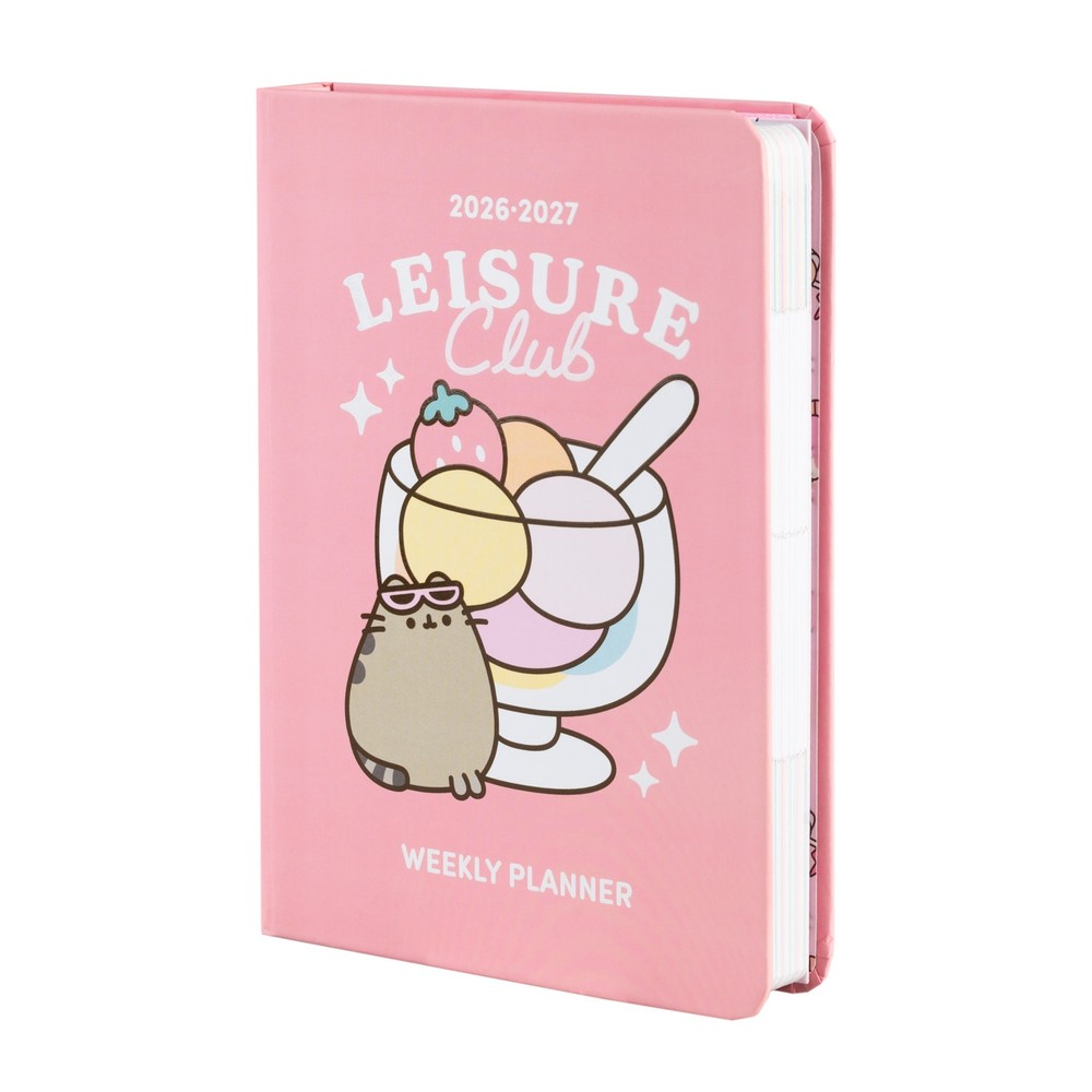 Grupo Erik Pusheen - Tropical Vacation 2026/2027 Week To View Pocket 17 Months Academic School Diary - Multicolours